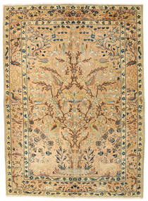  Najafabad Patina Figurativo/Imagens Tapete 175X240 Oriental Feito A Mão (Lã, Pérsia/Irão)