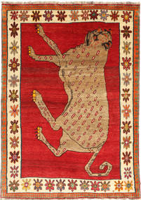  Ghashghai Tapete 140X195 Oriental Feito A Mão Castanho Alaranjado/Castanho (Lã, Pérsia/Irão)
