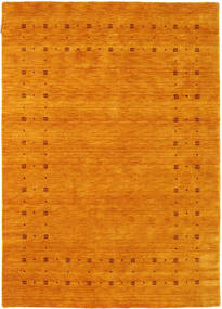  Loribaf Loom Delta - Dourado Tapete 160X230 Moderno Amarelo/Laranja (Lã, Índia)