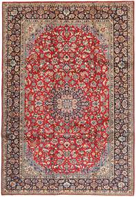  Najafabad Tapete 250X360 Oriental Feito A Mão Vermelho Escuro/Castanho Grande (Lã, Pérsia/Irão)