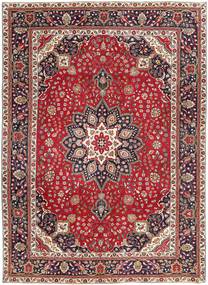Tapete Persa Tabriz Patina 250X344 Vermelho/Vermelho Escuro Grande (Lã, Pérsia/Irão)