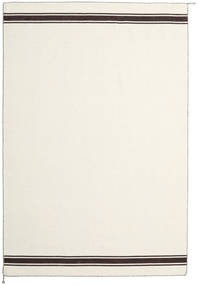  Ernst - Branco Pérola/Castanho Tapete 200X300 Moderno Tecidos À Mão Bege/Bege Escuro (Lã, Índia)