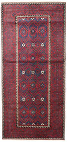  Balúchi Patina Tapete 116X252 Oriental Feito A Mão Cinza Escuro/Vermelho (Lã, Pérsia/Irão)
