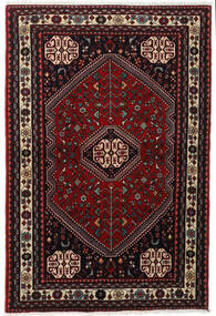 Tapete Persa Abadeh Tapete 105X155 Vermelho Escuro/Bege (Lã, Pérsia/Irão)