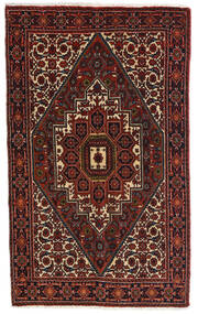  Gholtogh Tapete 78X123 Oriental Feito A Mão Castanho Escuro/Vermelho Escuro (Lã, Pérsia/Irão)