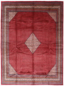 Tapete Persa Sarough Mir Tapete 294X394 Vermelho/Vermelho Escuro Grande (Lã, Pérsia/Irão)