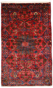  Nahavand Old Tapete 158X250 Oriental Feito A Mão Vermelho Escuro/Preto (Lã, Pérsia/Irão)