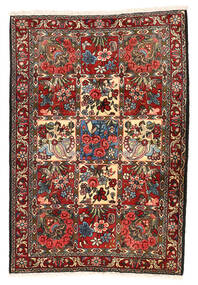  Bakhtiari Collectible Tapete 106X154 Oriental Feito A Mão Castanho/Vermelho (Lã, )