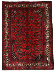  Hosseinabad Tapete 141X193 Oriental Feito A Mão Castanho Escuro/Vermelho Escuro/Castanho Alaranjado (Lã, Pérsia/Irão)