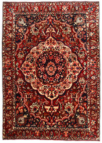Tapete Persa Bakhtiari 217X310 Vermelho/Vermelho Escuro (Lã, Pérsia/Irão)