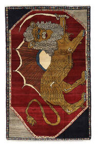  Ghashghai Tapete 111X175 Oriental Feito A Mão Castanho/Vermelho Escuro (Lã, Pérsia/Irão)