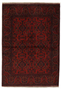 105X148 Tapete Afegão Khal Mohammadi Tapete Oriental Preto/Vermelho Escuro (Lã, Afeganistão)