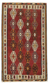  Kilim Vintage Tapete 168X287 Oriental Tecidos À Mão Castanho Escuro/Preto (Lã, Pérsia/Irão)