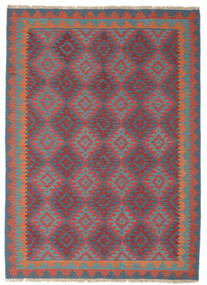  Kilim Fars Tapete 175X242 Oriental Tecidos À Mão Castanho Escuro/Preto (Lã, Pérsia/Irão)
