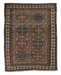 Tapete Antigo Shirvan Ca. 1900 Tapete 100X150 Preto/Castanho (Lã, Azerbaijão/Rússia)
