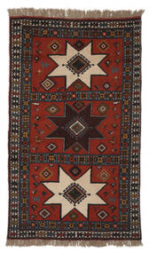  Gutchan Tapete 115X188 Oriental Feito A Mão Preto (Lã, Pérsia/Irão)