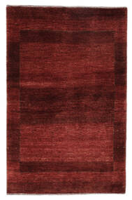  Loribaft Persa Tapete 85X128 Moderno Feito A Mão Preto/Vermelho Escuro (Lã, Pérsia/Irão)