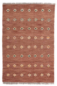  Kilim Nimbaft Tapete 99X149 Moderno Tecidos À Mão Castanho Escuro/Bege (Lã, Afeganistão)