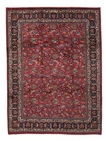  Mashad Tapete 255X335 Oriental Feito A Mão Preto/Vermelho Escuro/Castanho Escuro Grande (Lã, Pérsia/Irão)