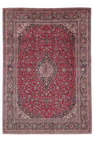  Kashan Ca. 1930 Tapete 339X493 Oriental Feito A Mão Vermelho Escuro/Castanho Escuro Grande (Lã, Pérsia/Irão)