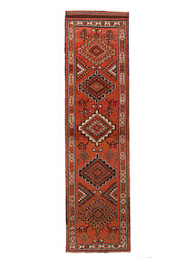 Tapete Oriental Herki Vintage Tapete 85X322 Tapete Passadeira Vermelho Escuro/Preto (Lã, Turquia)